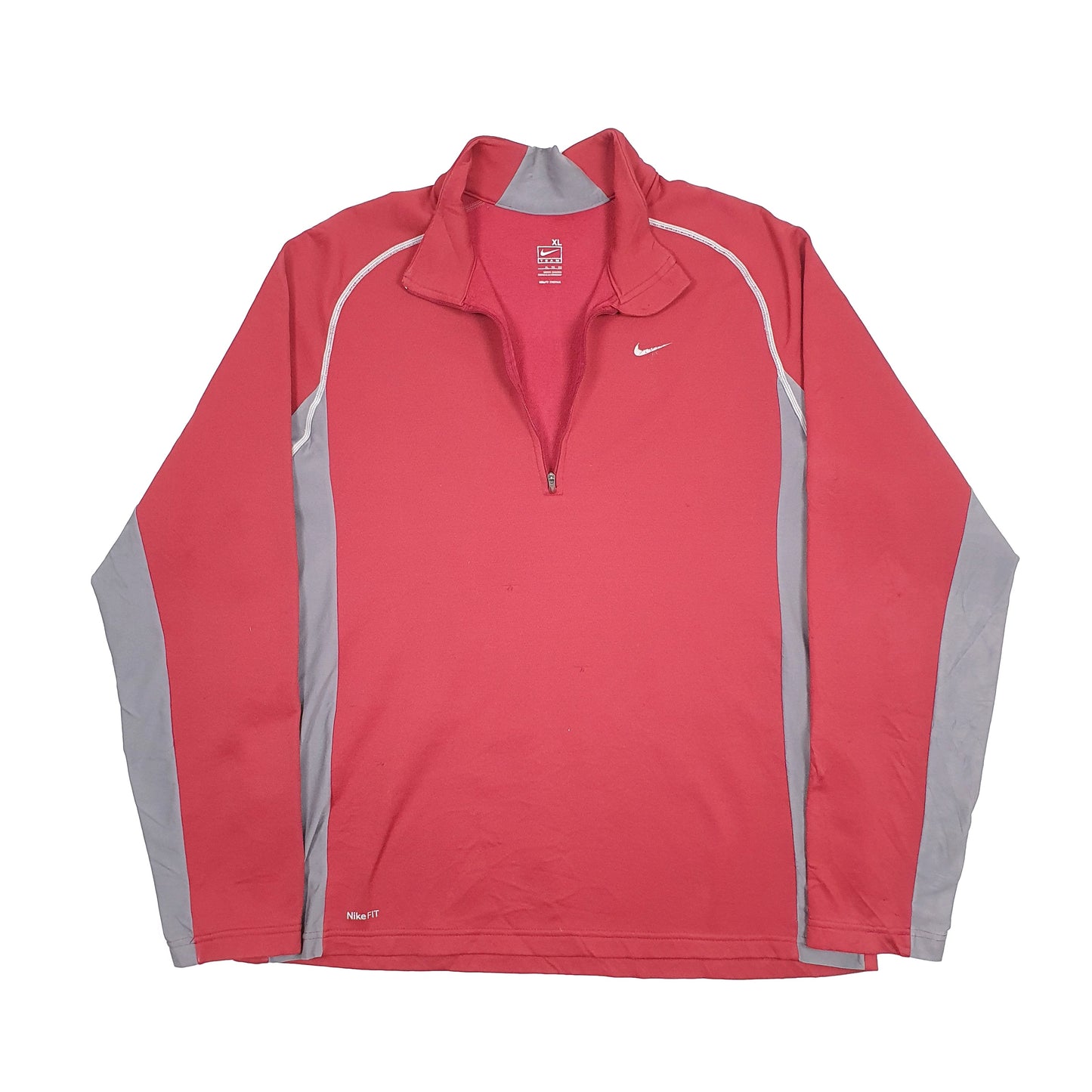 Nike Team Fit Quarter Zip L Red