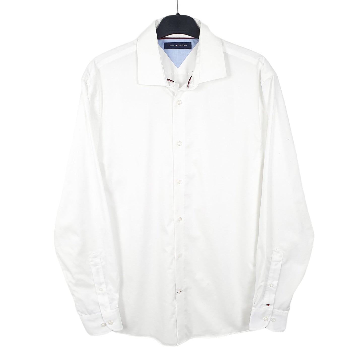 Tommy Hilfiger Long Sleeve Regular Fit Shirt White