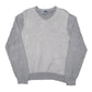 Mens Grey Arrow USA Sweater Knit V Neck Jumper