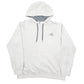 Mens White Adidas  Hoodie Jumper