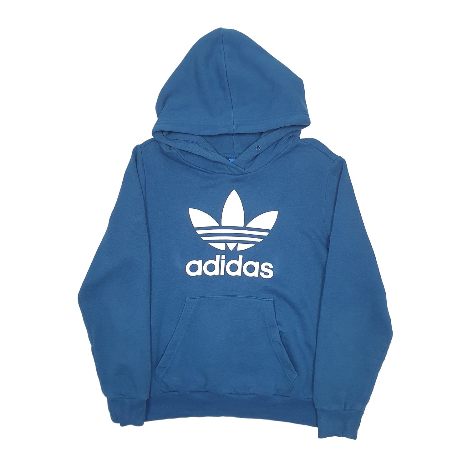 Womens Blue Adidas  Hoodie Jumper