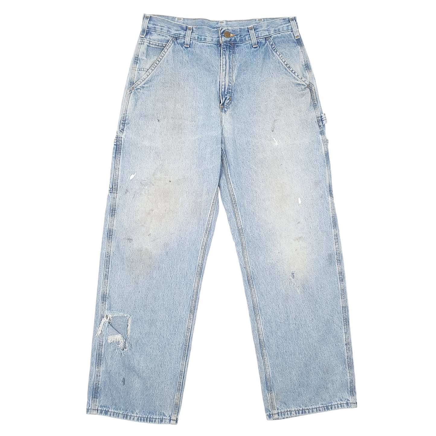Mens Blue Carhartt  Carpenter JeansW33 L30