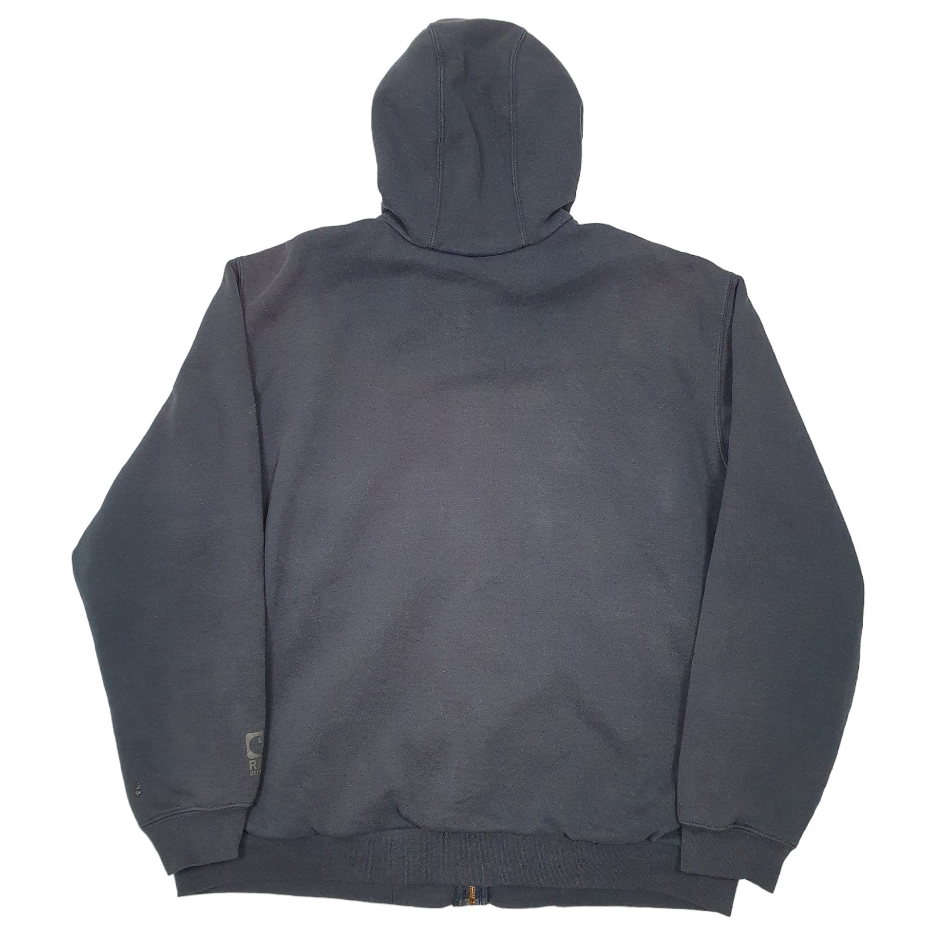  Navy Carhartt Hoodie Thermal Lined Active Full Zip Jumper