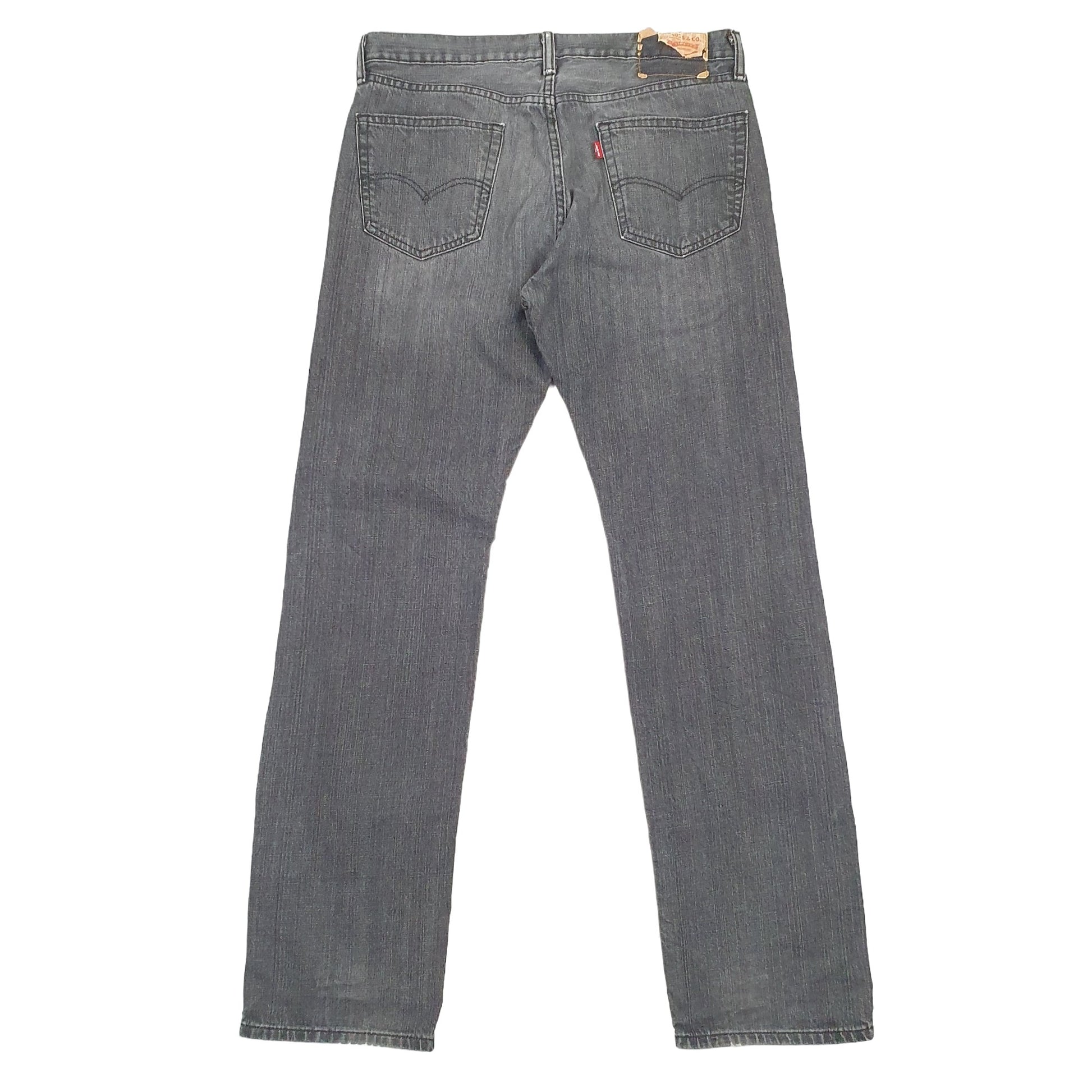 Levis 505 Regular Fit Jeans W34 L33 Grey