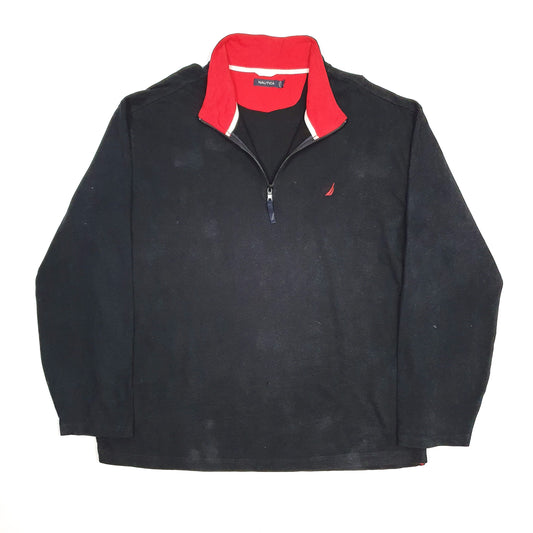 Nautica Quarter Zip Black