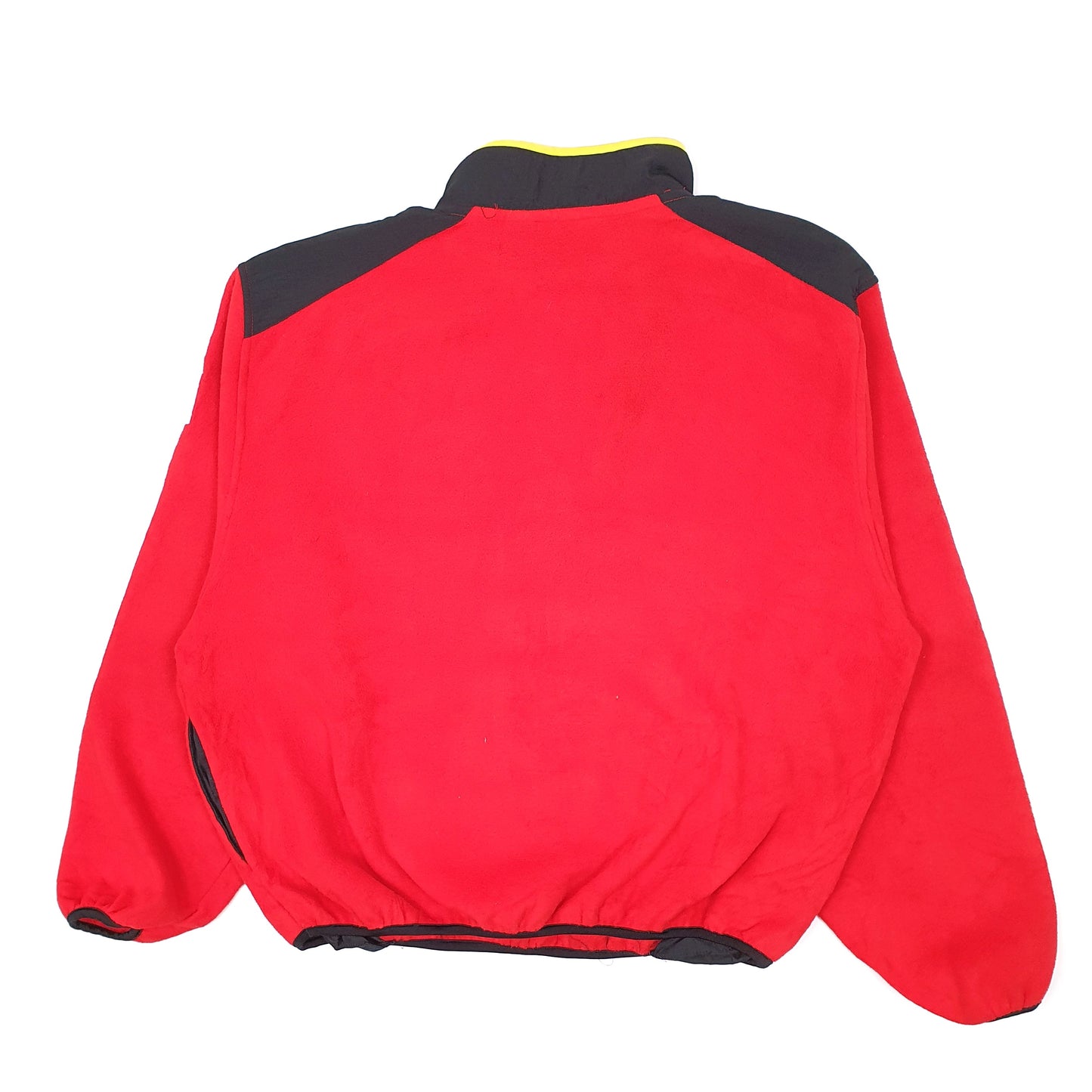 Mens Red Marlboro Adventure Team Quarter Zip Jumper