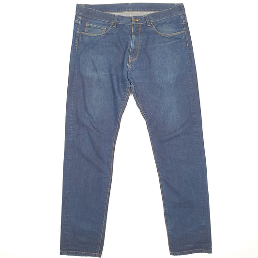 Carhartt Casual Tapered Fit WIP Vicous Jeans W36 L33 Blue