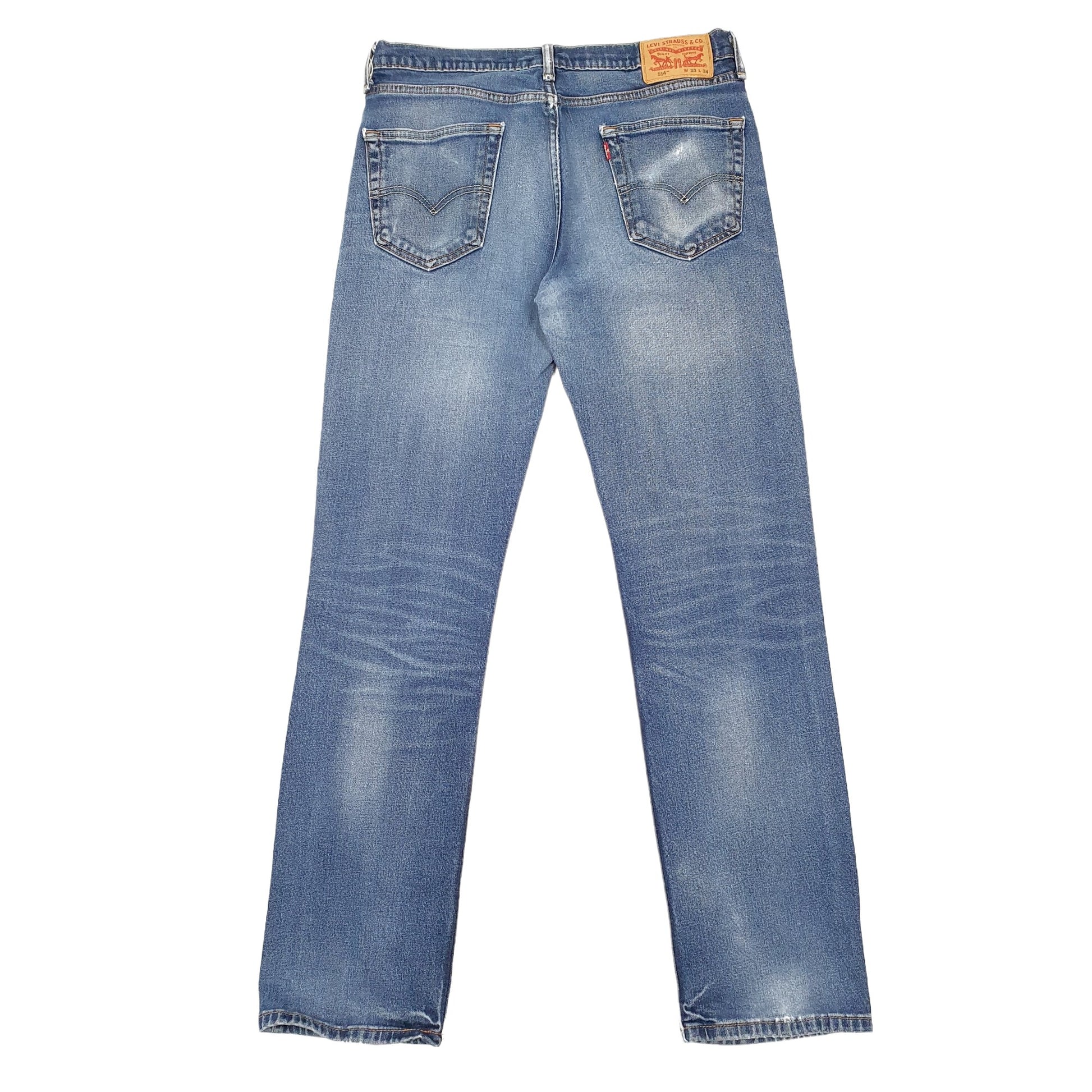 Levis 514 Straight Fit Jeans W33 L32 Blue