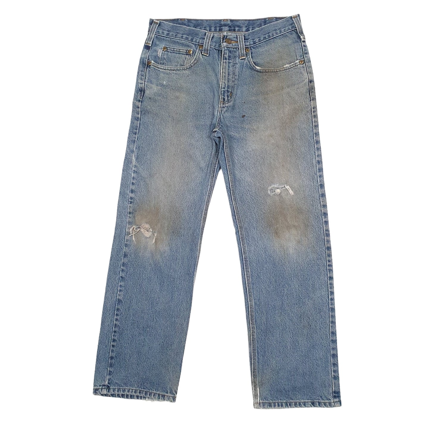 Mens Blue Carhartt  Carpenter JeansW32 L30