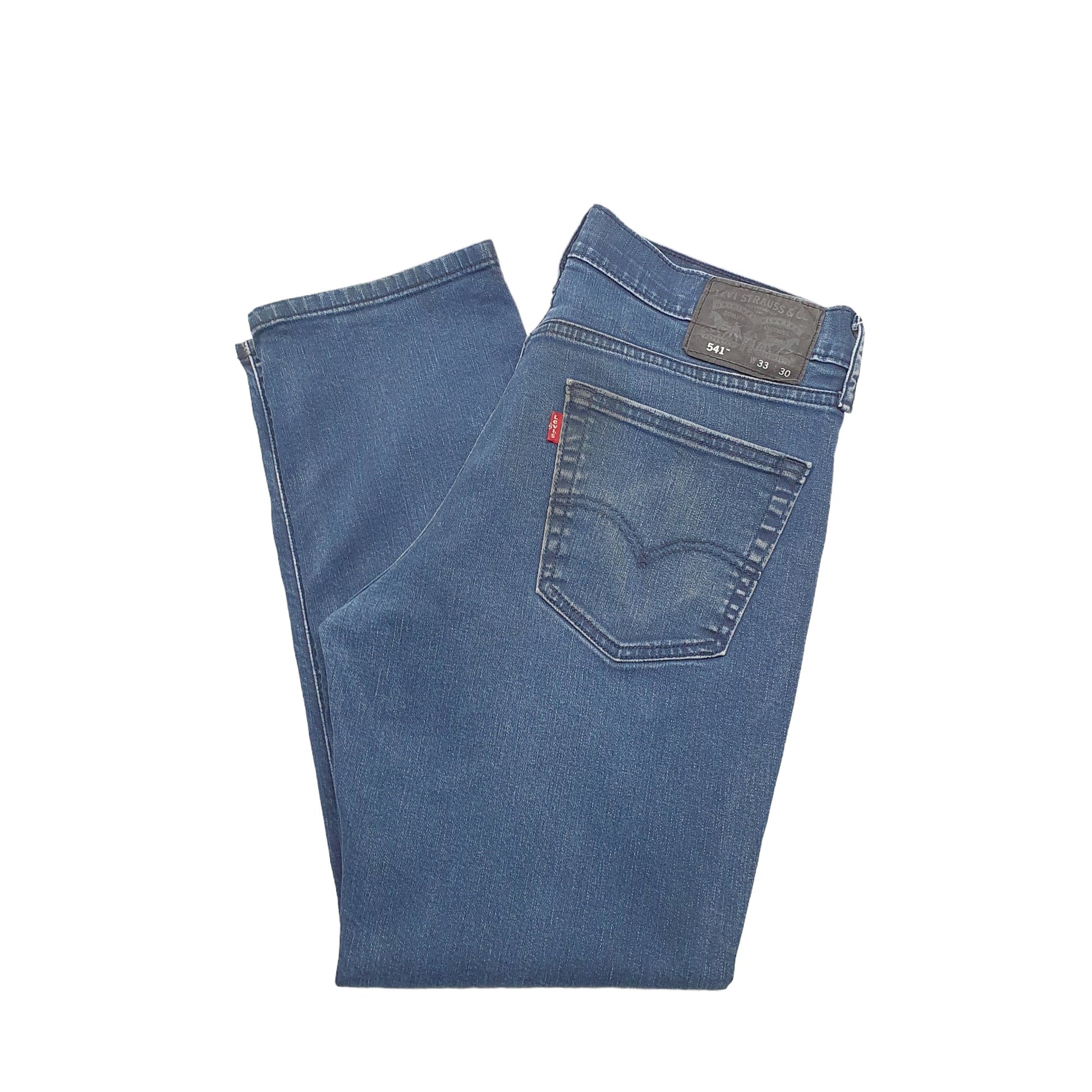 Levis 541 Tapered Fit Jeans W33 L27 Blue