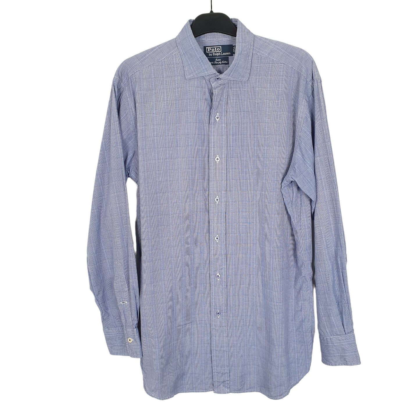 Ralph Lauren Long Sleeve Regular Fit Check Shirt Blue