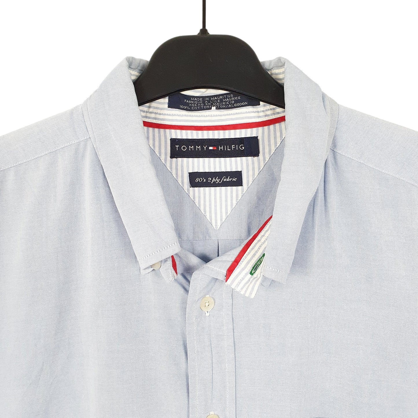 Tommy Hilfiger Long Sleeve Regular Fit Shirt Blue