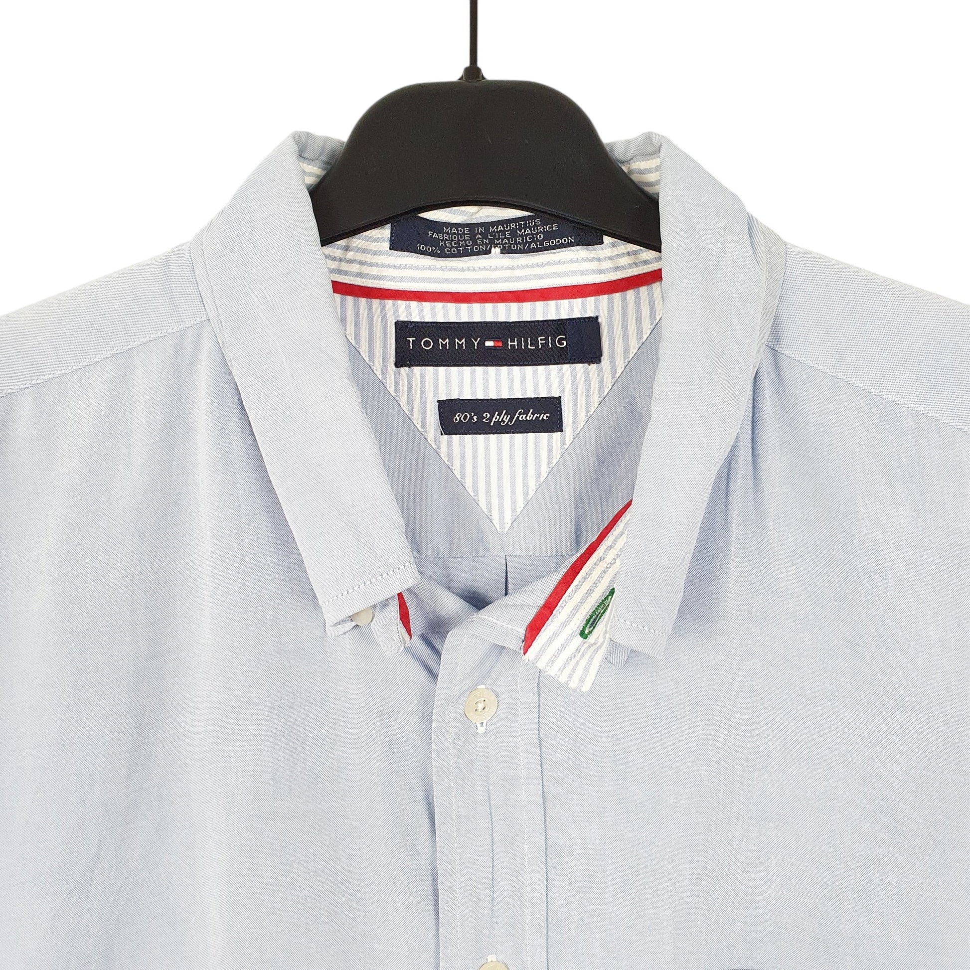 Tommy Hilfiger Long Sleeve Regular Fit Shirt Blue