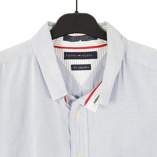 Tommy Hilfiger Long Sleeve Regular Fit Shirt Blue