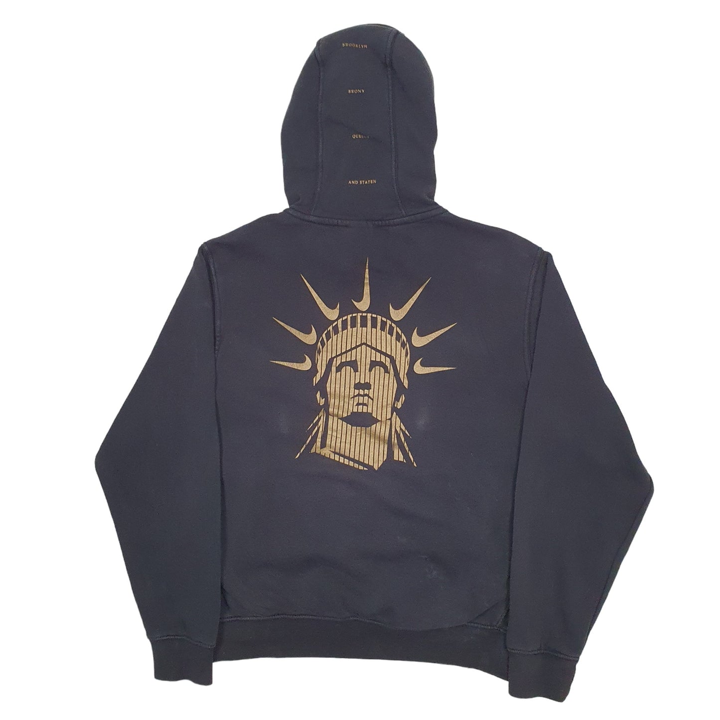 Mens Black Nike NYC New York Hoodie Jumper