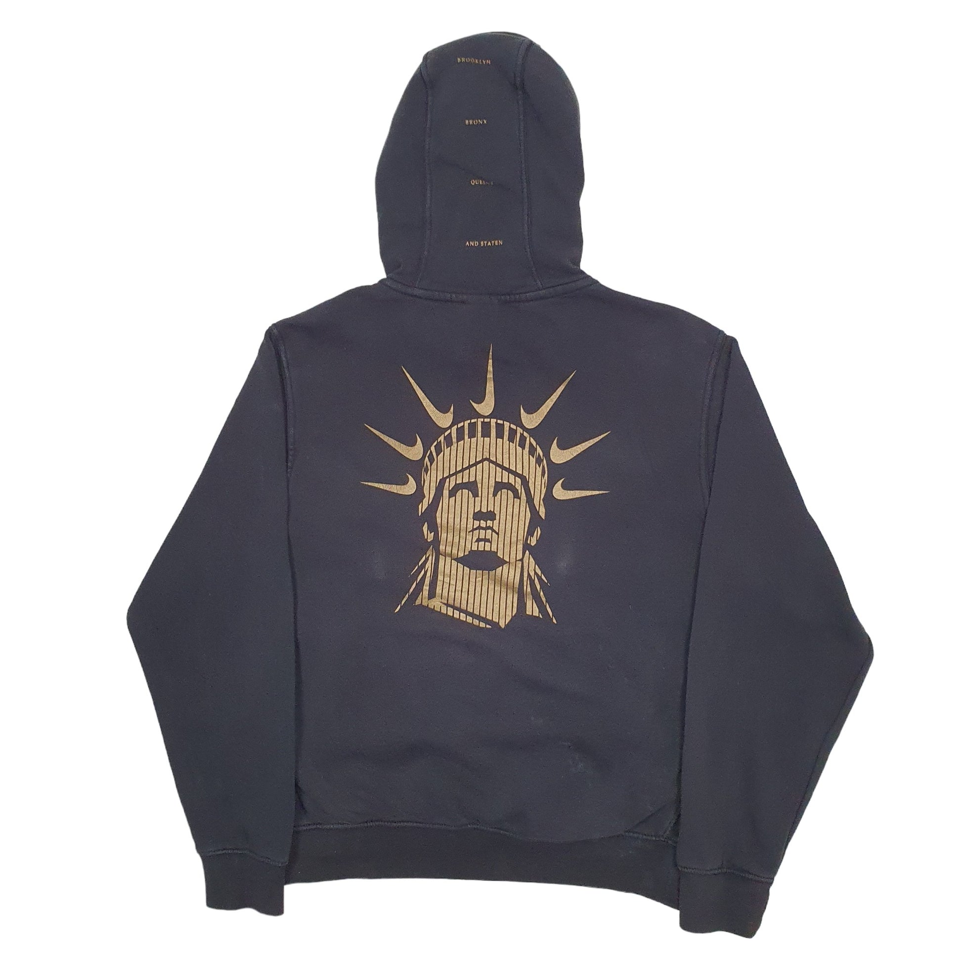 Mens Black Nike NYC New York Hoodie Jumper