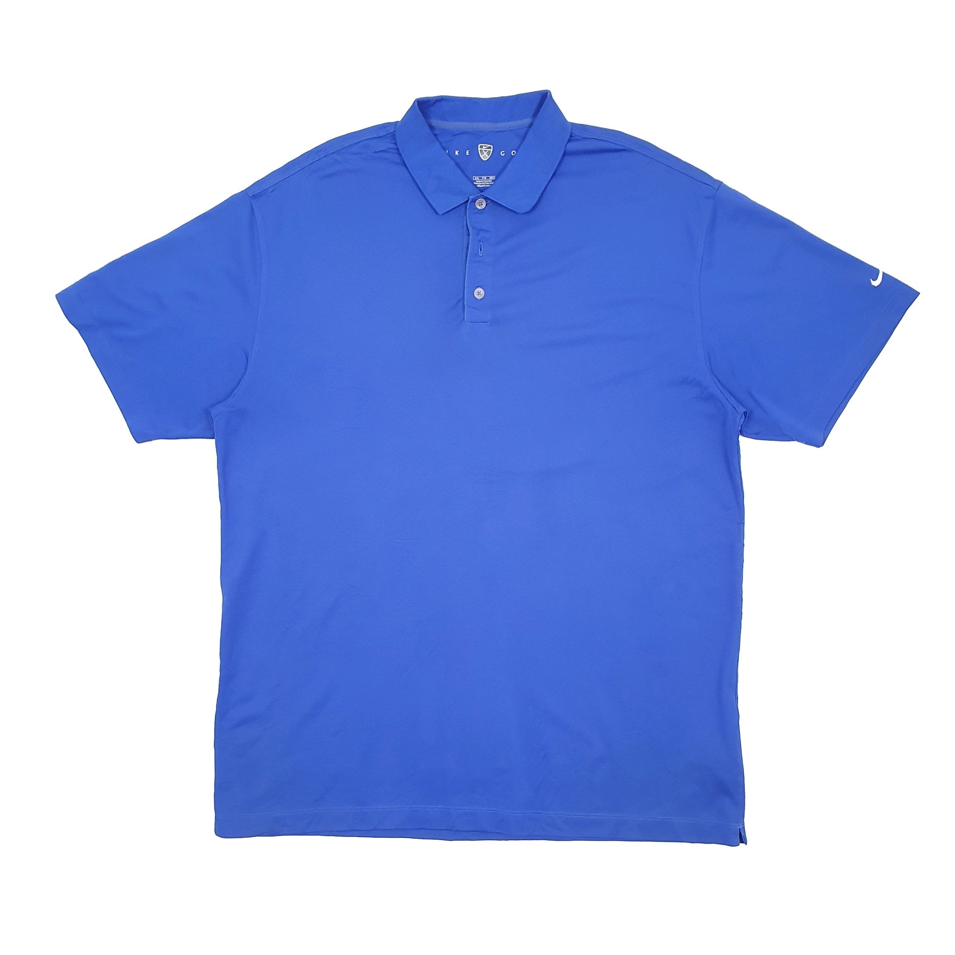 Nike Golf Short Sleeve Polo Shirt Blue