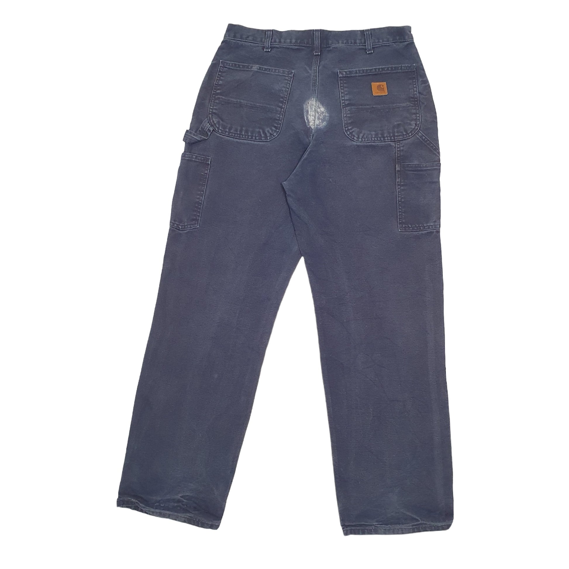 Mens Black Carhartt  Carpenter Trousers