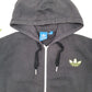 Mens Grey Adidas Originals  Hoodie Jumper