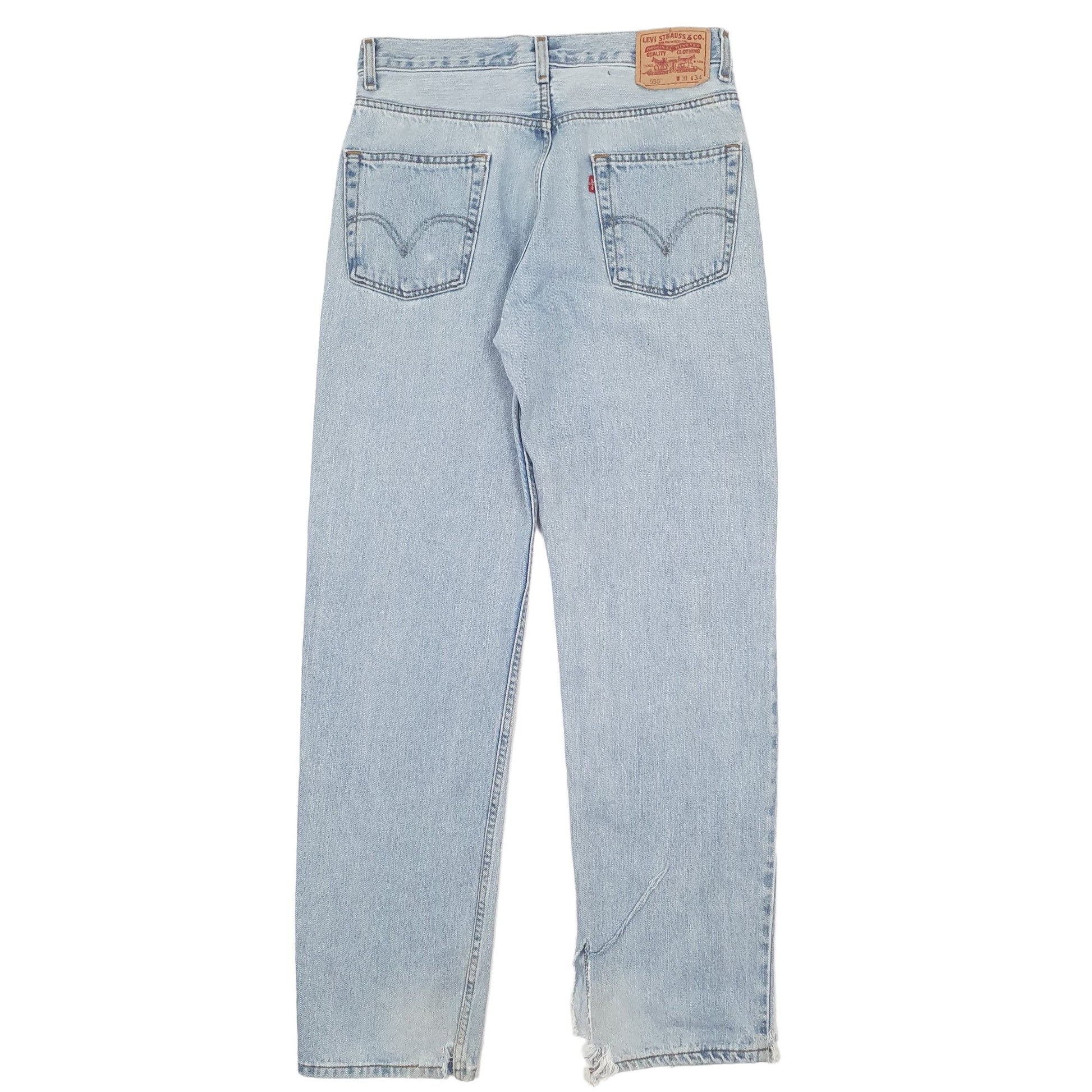 Levis 550 Relaxed Fit Jeans W31 L34 Blue