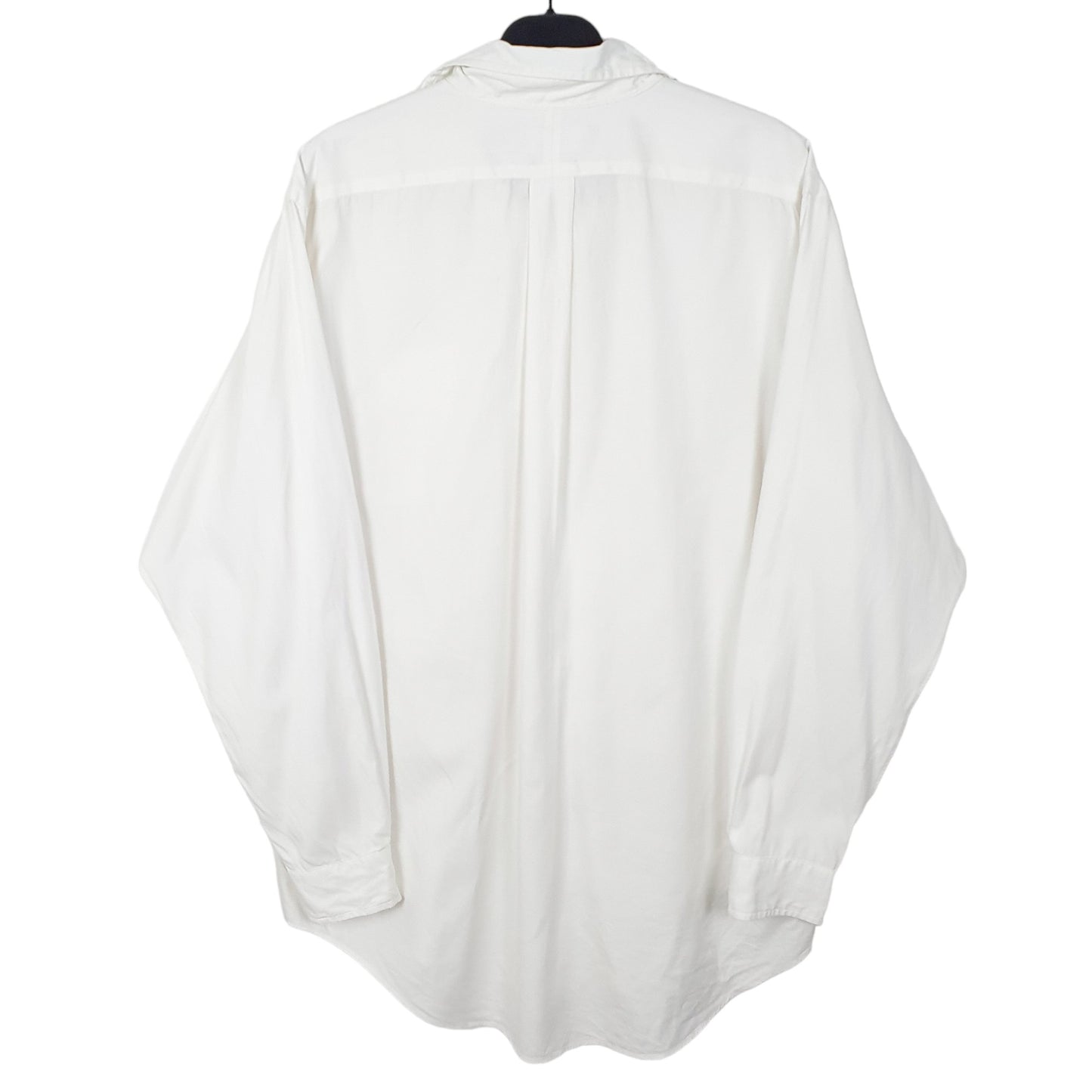 Mens White Ralph Lauren Oxford Long Sleeve Shirt