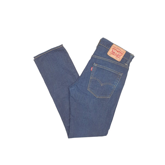 Levis 513 Slim Fit Jeans W31 L31 Blue