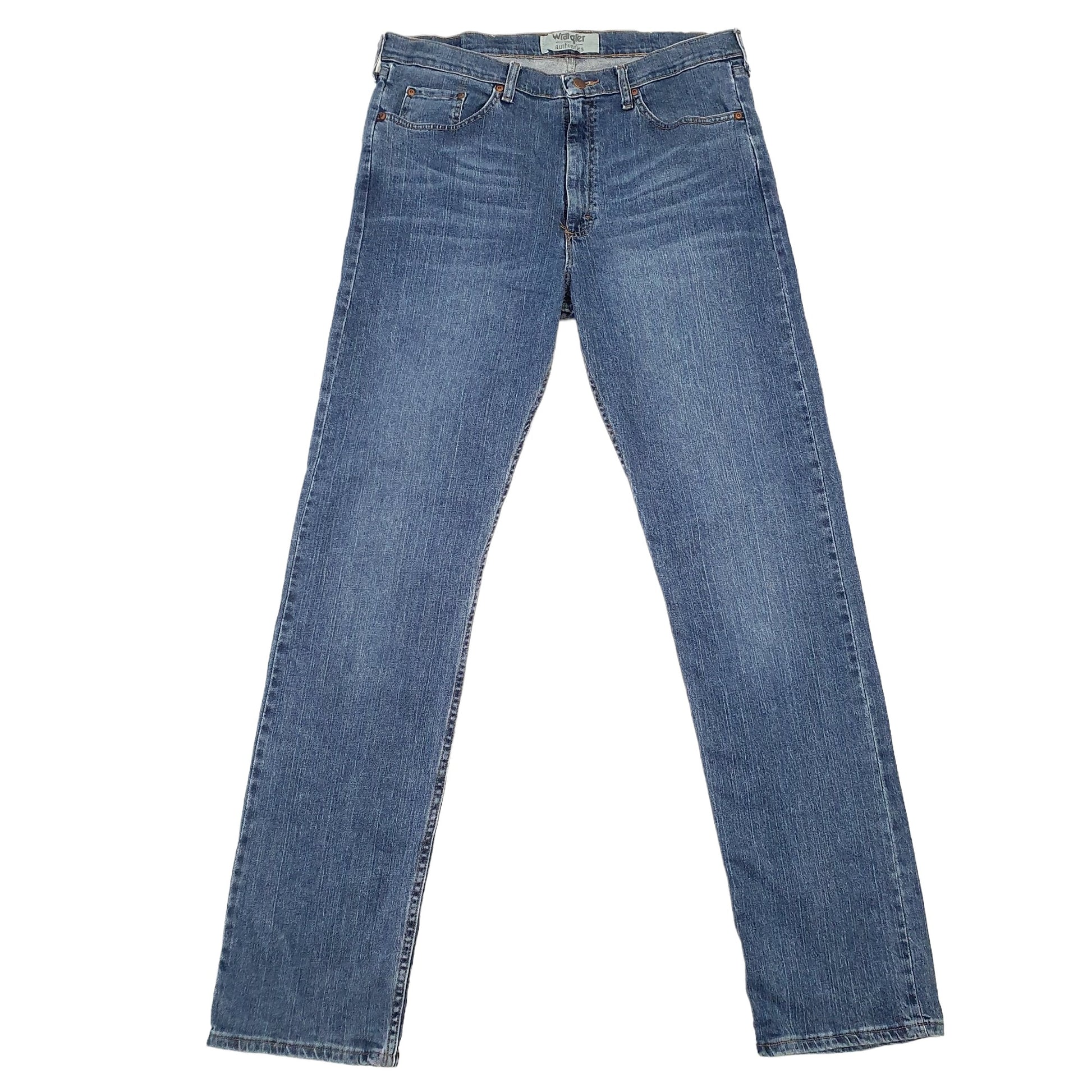 Wrangler Casual Regular Fit Jeans W35 L36 Blue