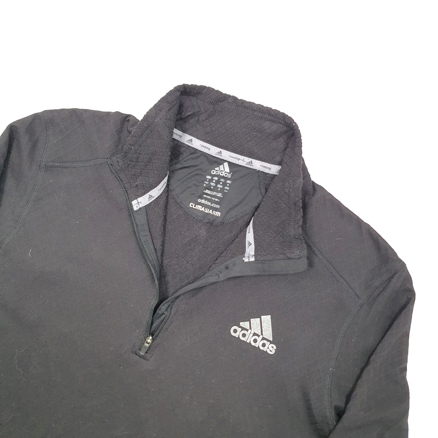 Adidas Running Climawarm Quarter Zip M Black