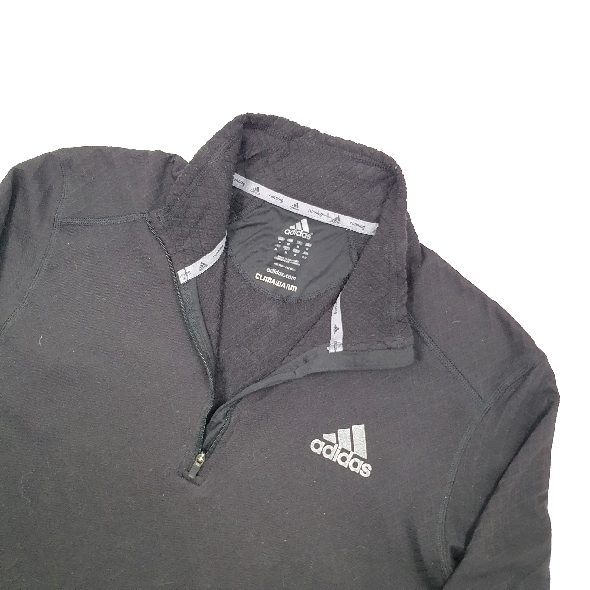 Adidas Running Climawarm Quarter Zip M Black