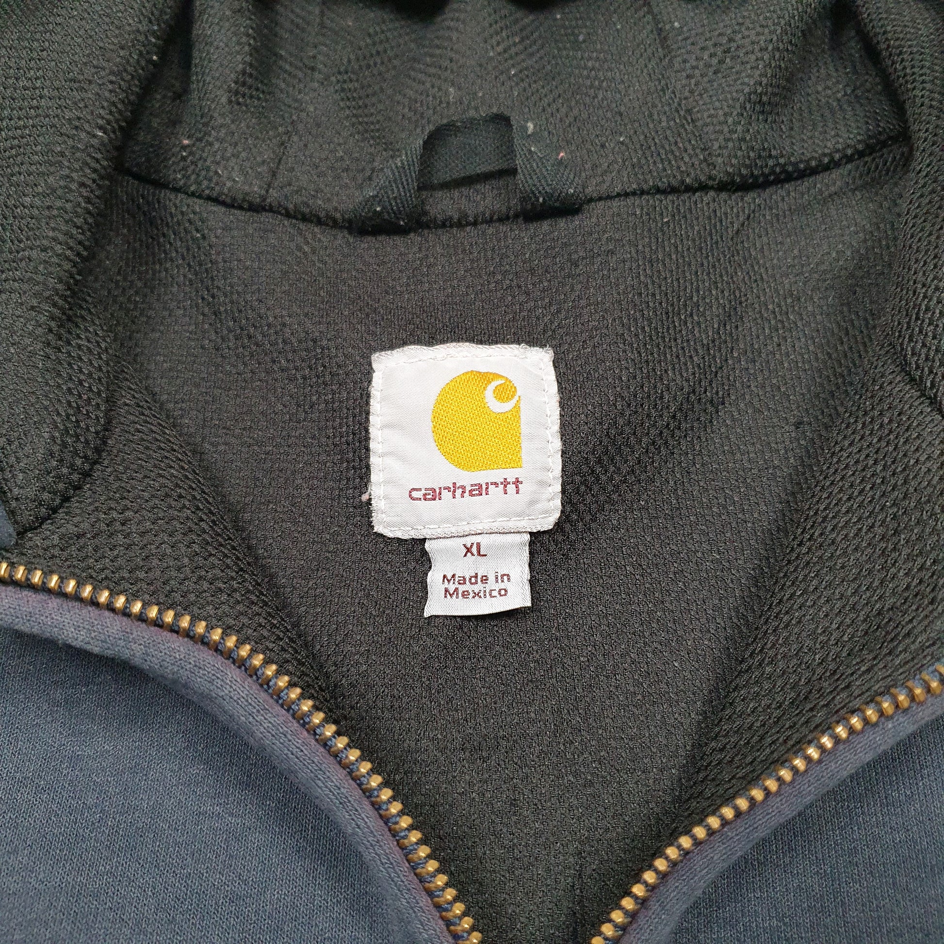  Navy Carhartt Thermal Lined Hoodie Active Full Zip Jumper