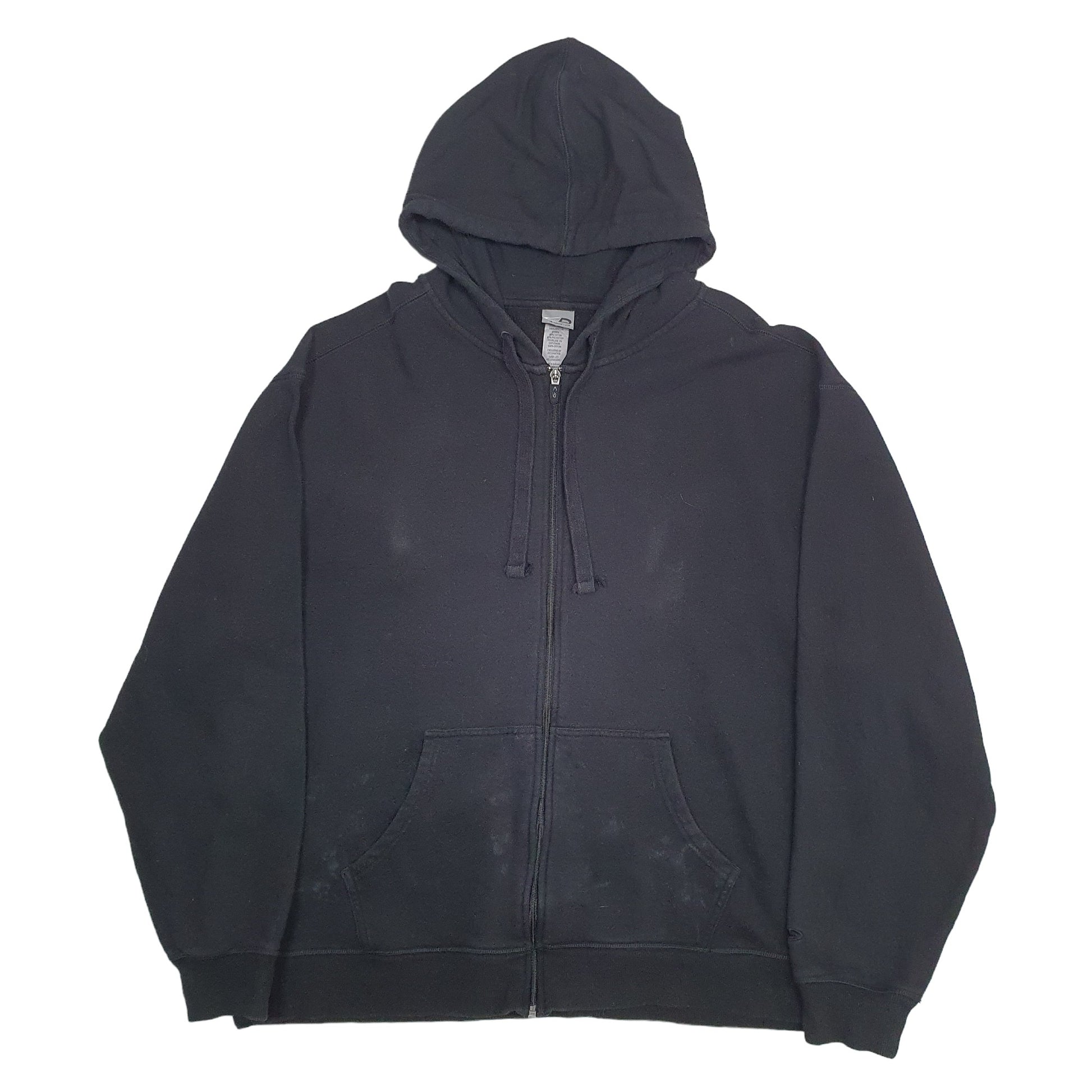 Mens Black Champion  Full Zip Jumper