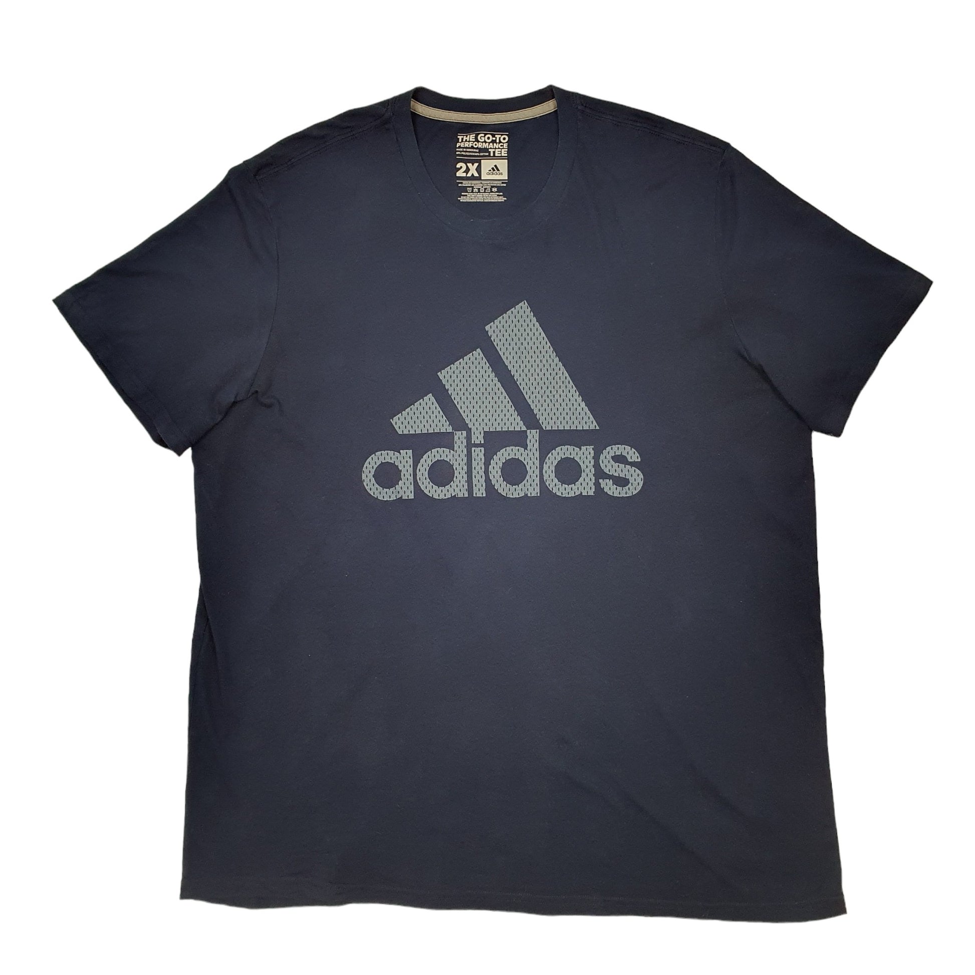 Adidas Short Sleeve T Shirt Navy