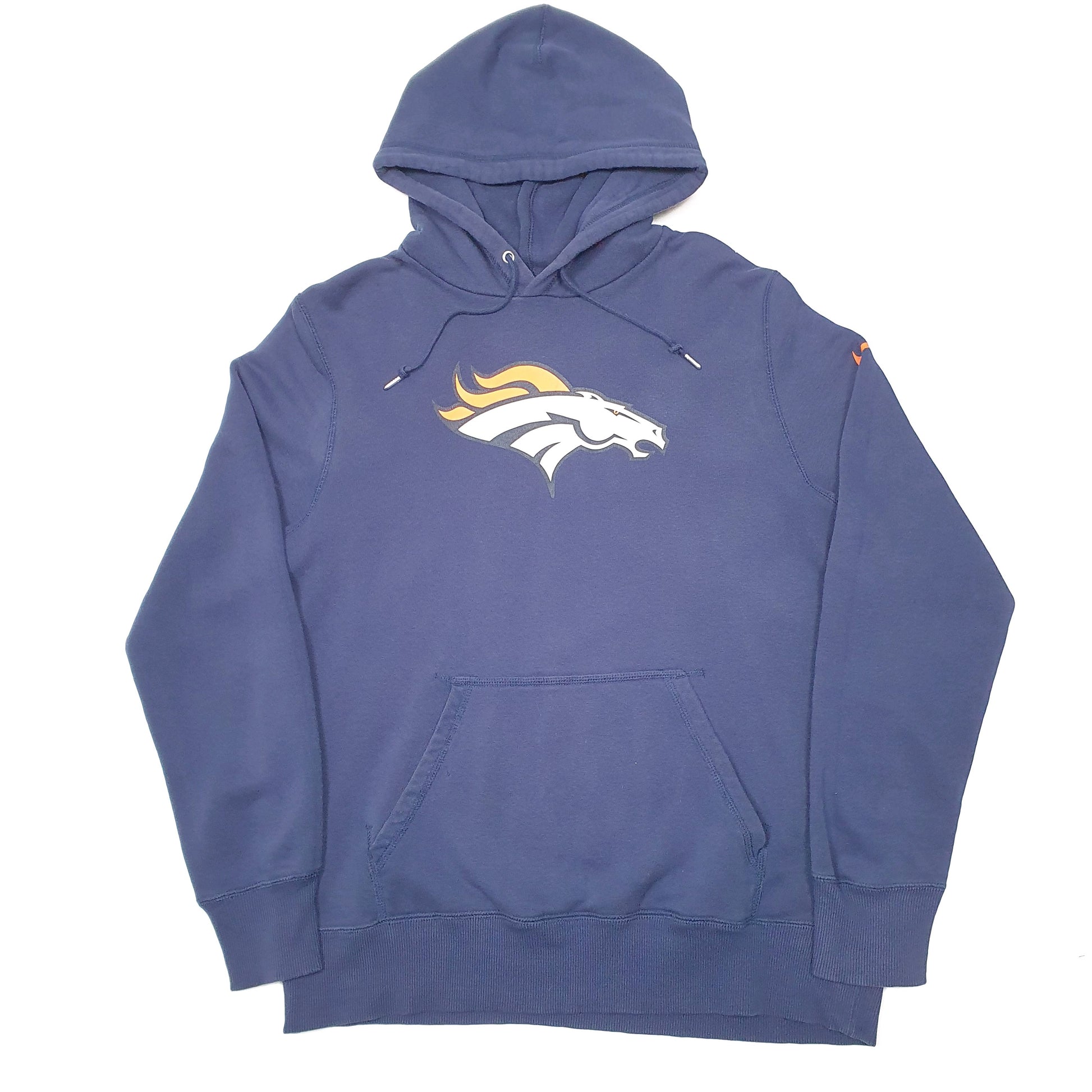 Mens Navy Nike NFL Denver Broncos American Football Hoodie Jumper
