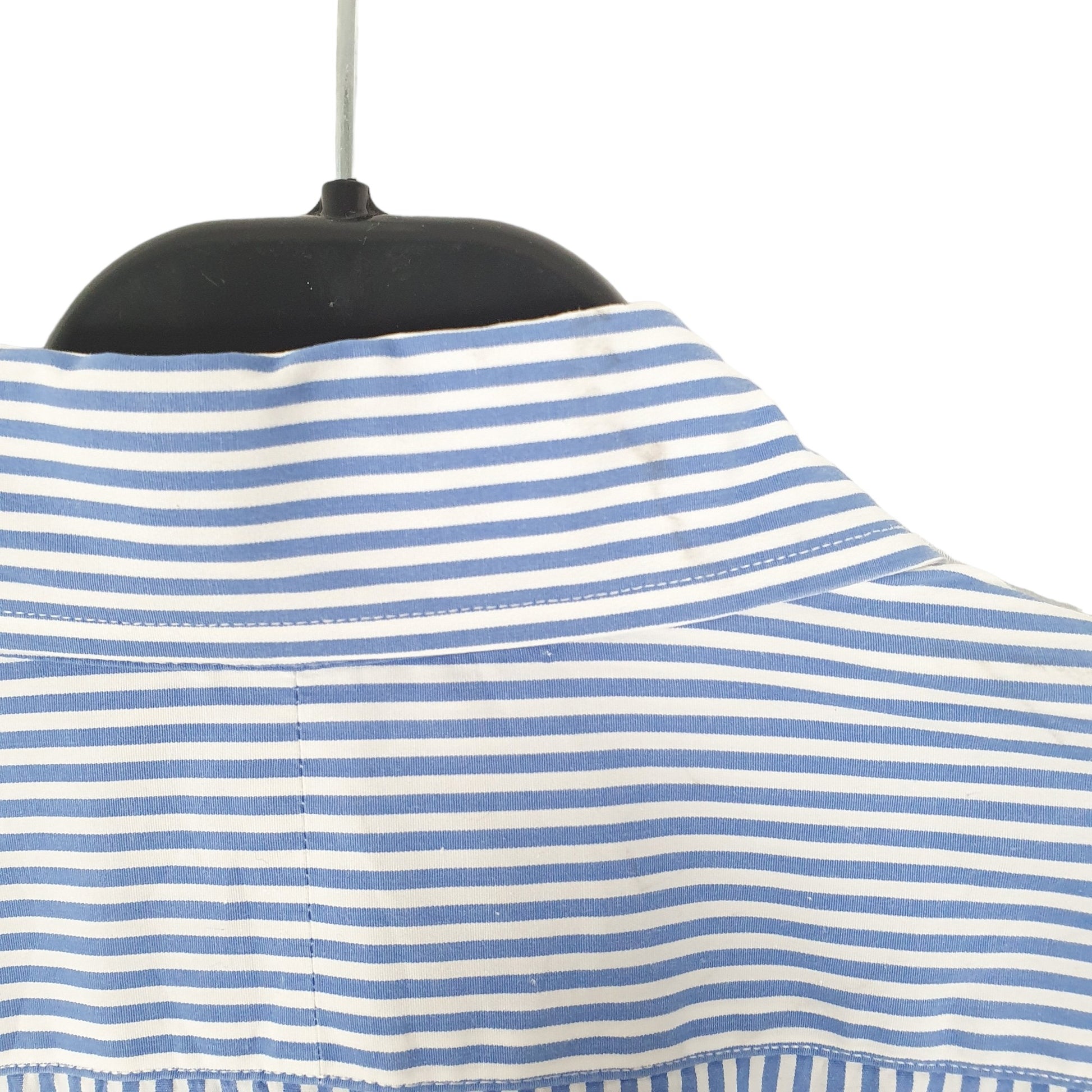 Ralph Lauren 2 Ply Long Sleeve Regular Fit Striped Shirt Blue