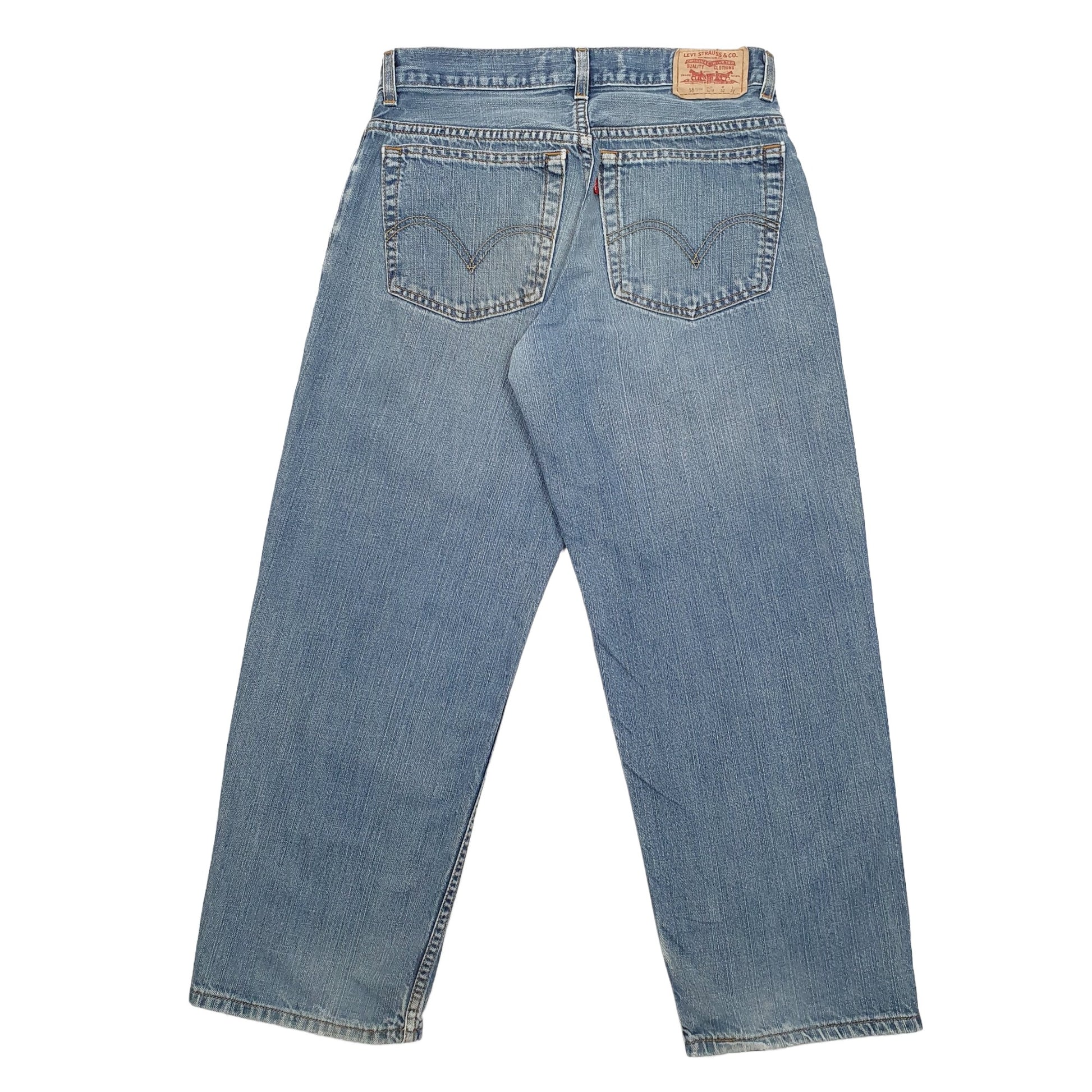 Levis 550 Relaxed Fit Jeans W32 L27 Blue