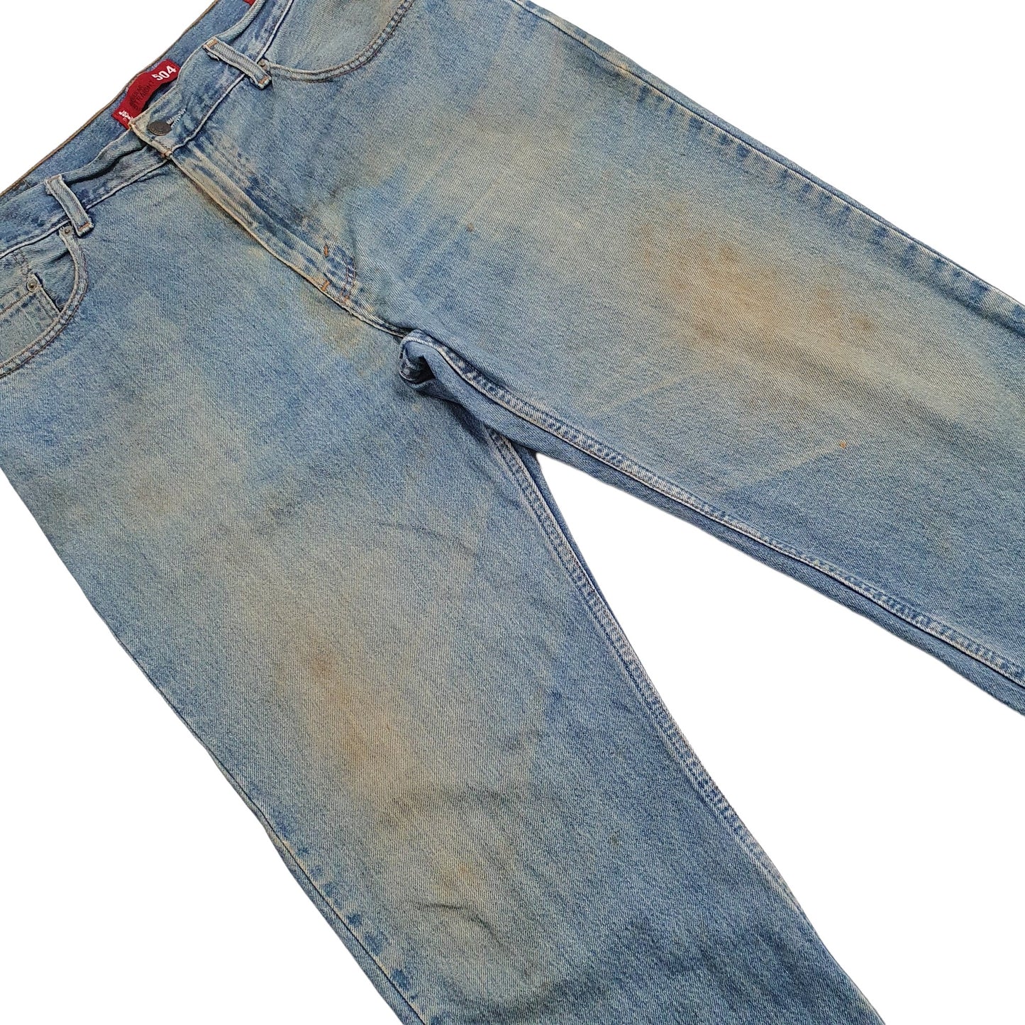 Mens Blue Levis  504 JeansW36 L32
