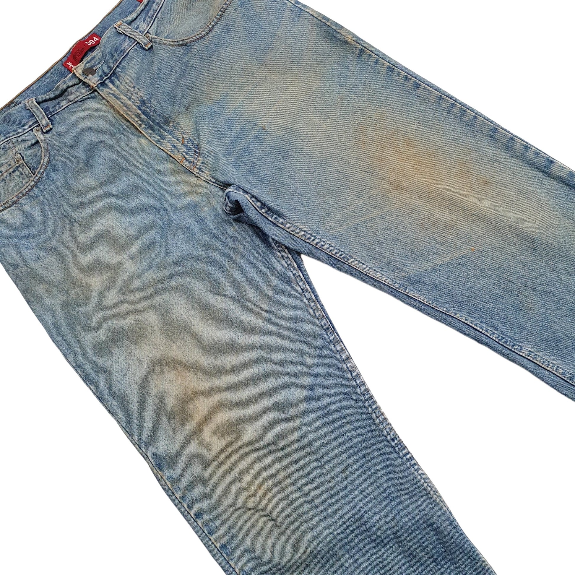 Mens Blue Levis  504 JeansW36 L32