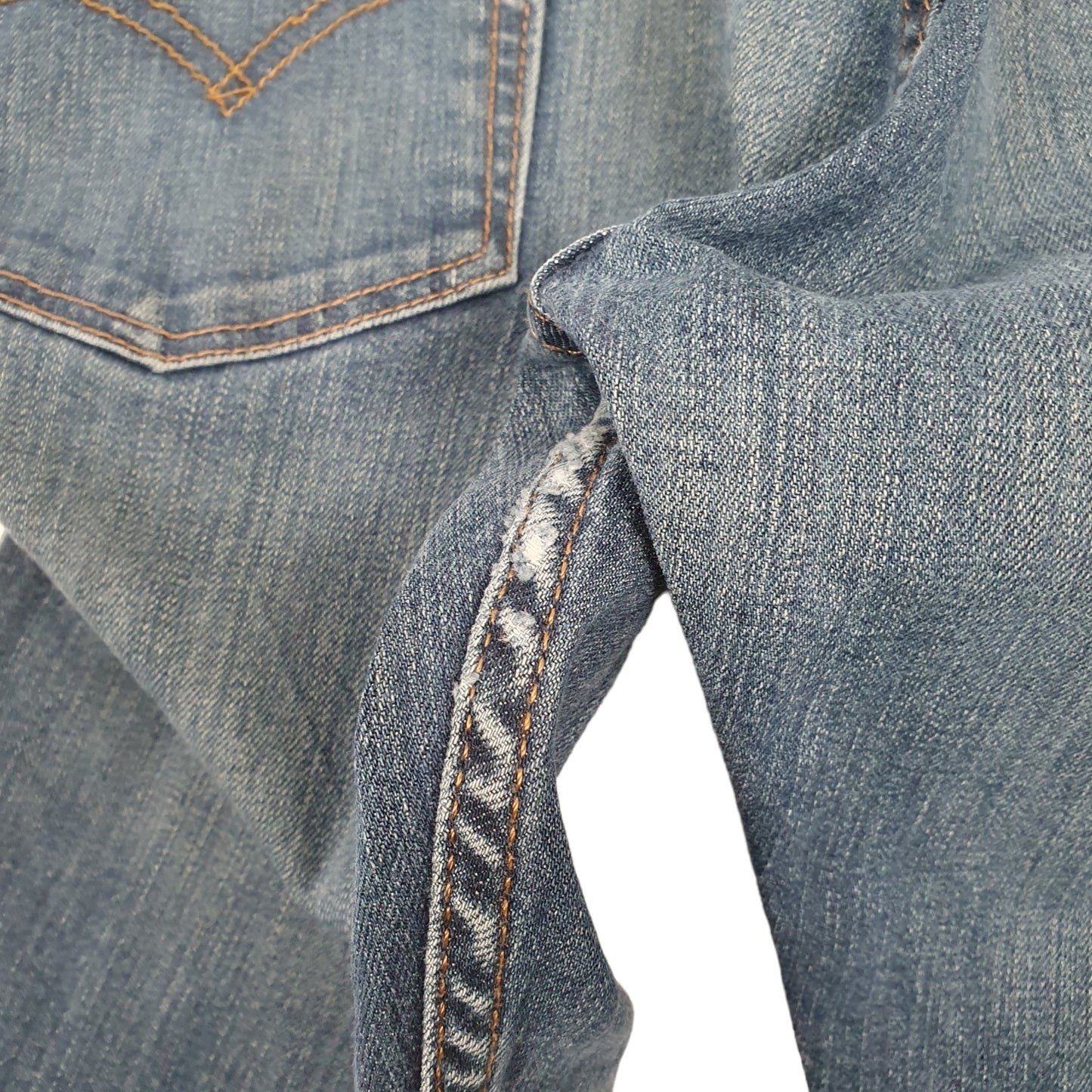 Levis 513 Slim Fit Jeans W29 L30 Blue