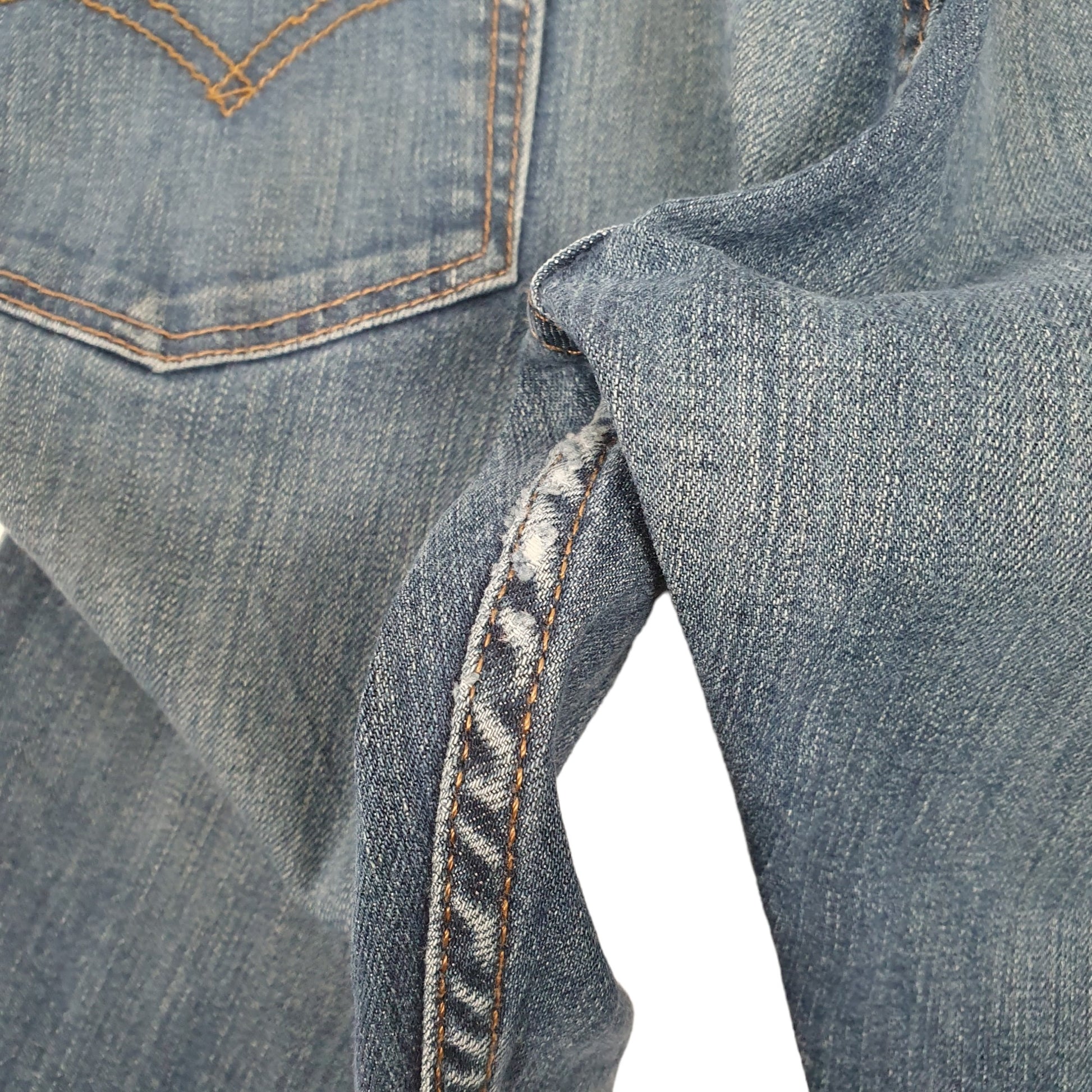 Levis 513 Slim Fit Jeans W29 L30 Blue