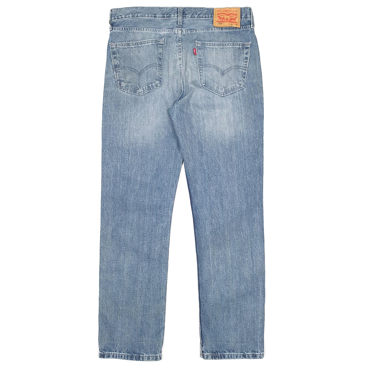 Levis 514 Straight Fit Jeans W34 L30 Blue