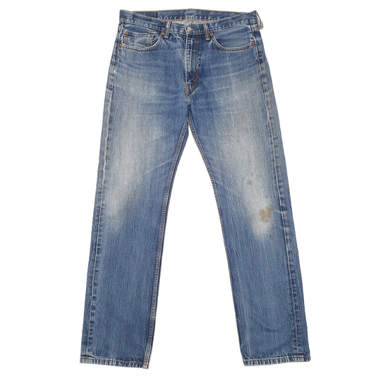 Mens Blue Levis 505 JeansW36 L34