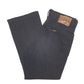Mens Black Lee  Corduroy Trousers