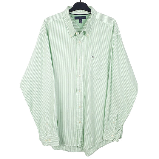 Green Tommy Hilfiger Long Sleeve Shirt