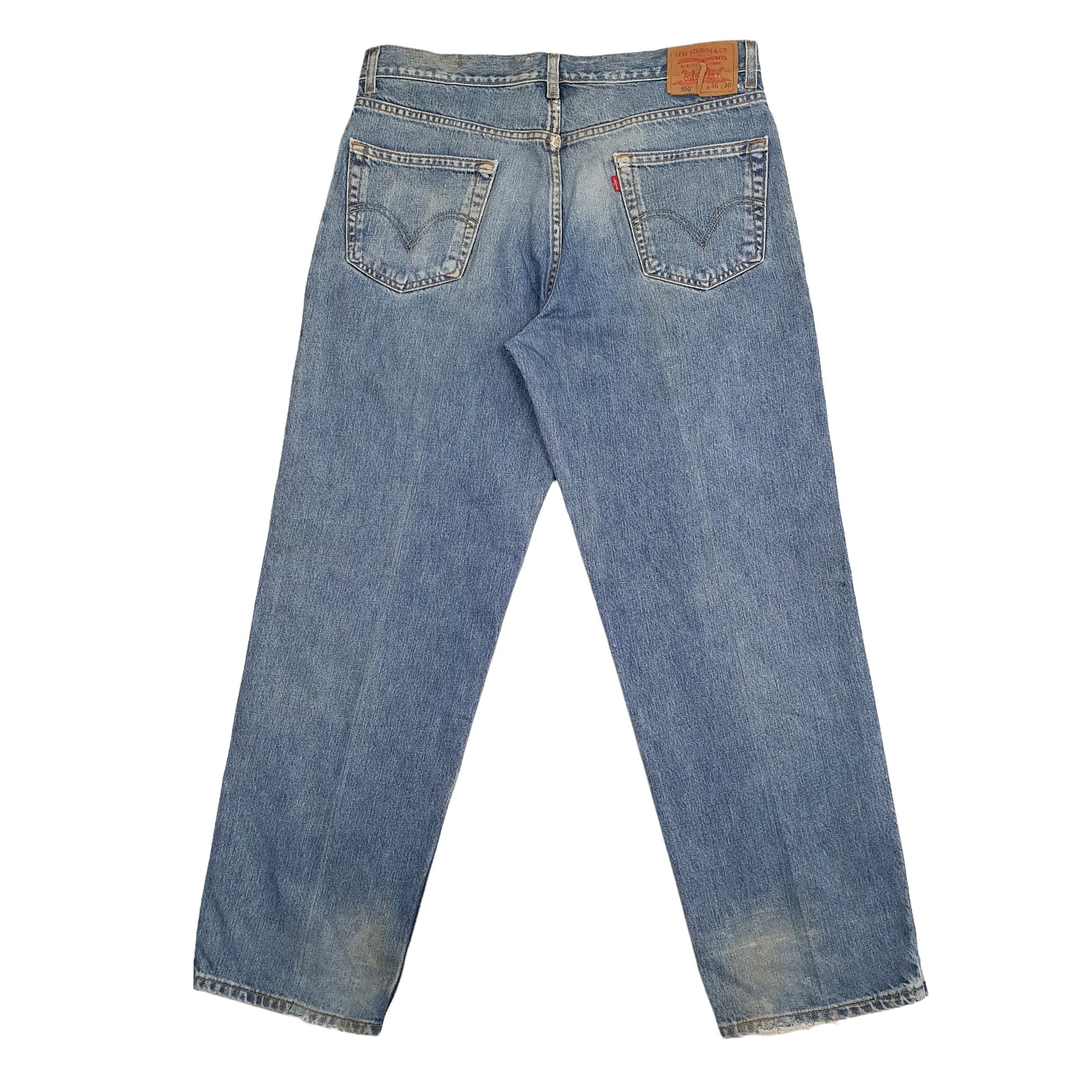 Mens Blue Levis  550 JeansW36 L30
