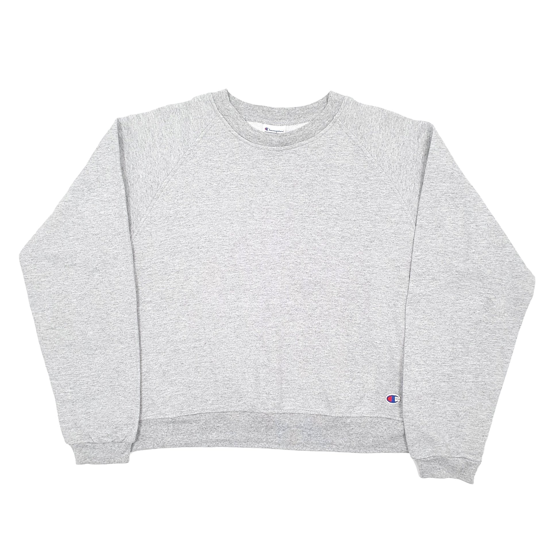 Mens Grey Champion  Crewneck Jumper