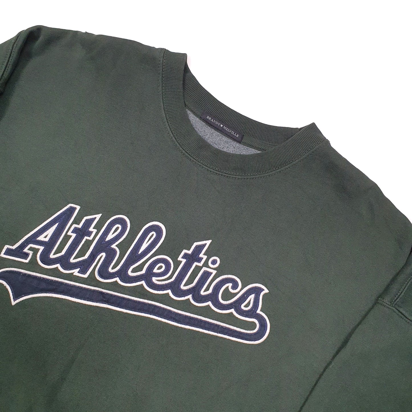 Brandy Melville Athletics Crewneck XL Green