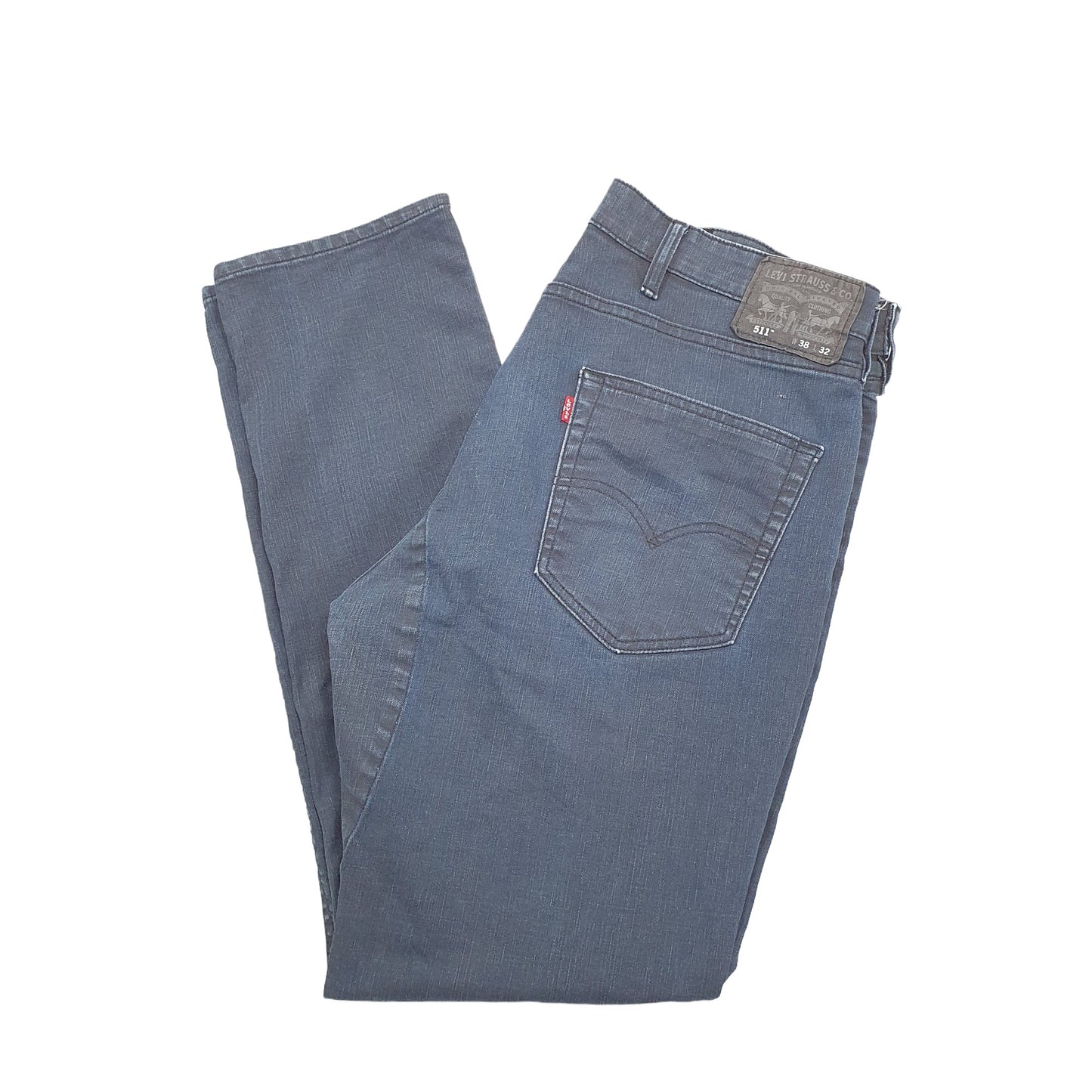 Levis 511 Slim Fit Jeans W38 L32 Blue