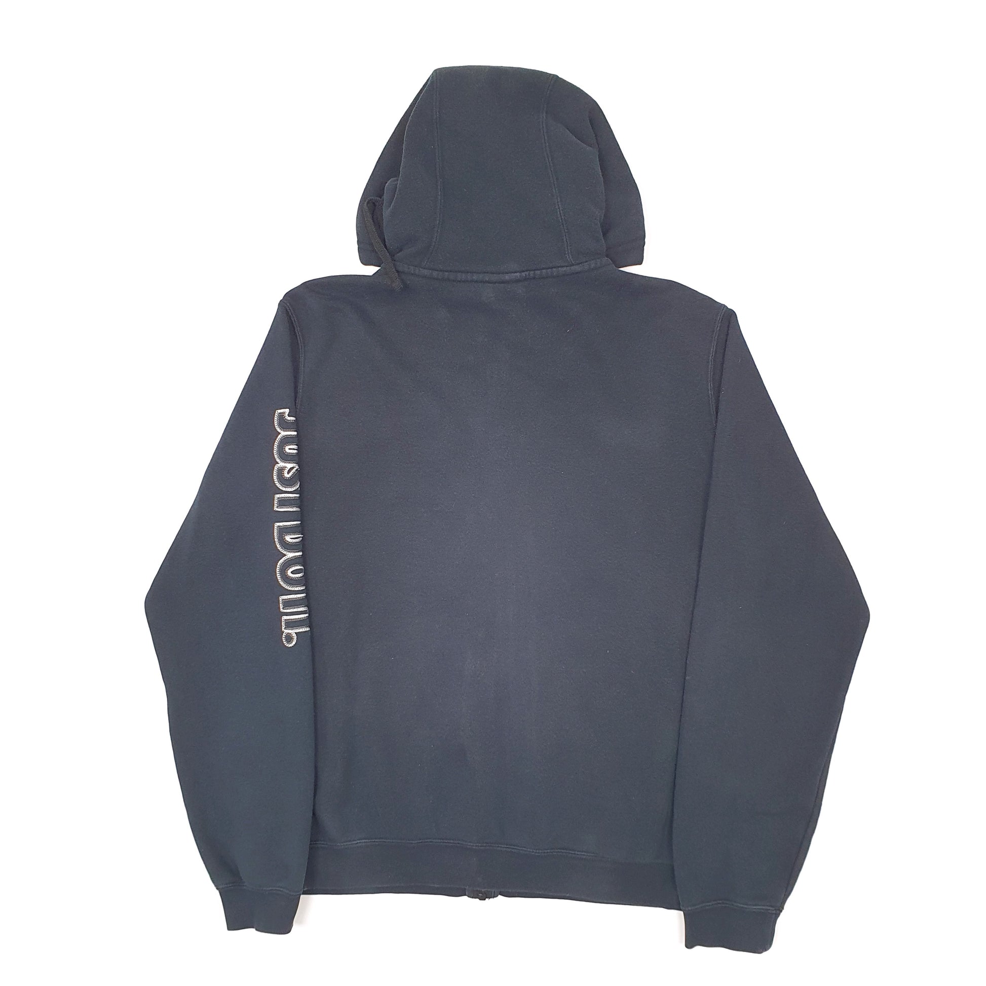 Mens Black Nike Hoodie Tech Fleece Full Zip Jumper