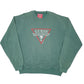 Mens Green Guess Sport Vintage Made In USA 1997 Crewneck Jumper