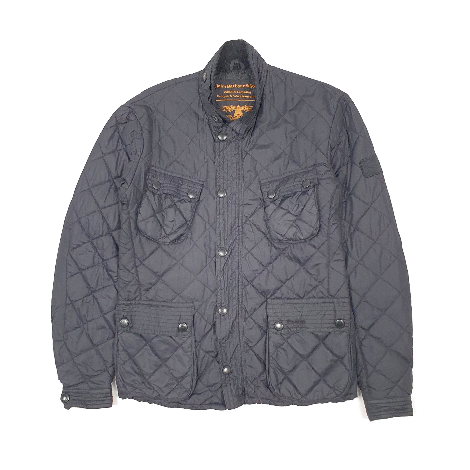 Womens Black Barbour Motorcycle Limited Edition Tokito  Coat